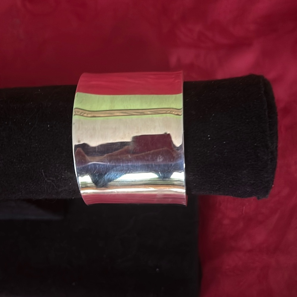 Sterling Silver 925 wide cuff bracelet